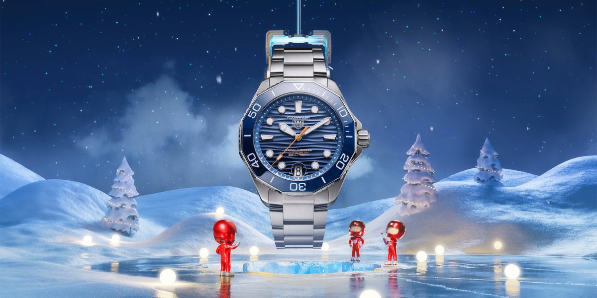 TAG Heuer Aquaracer Christmas with TAG Heuer
